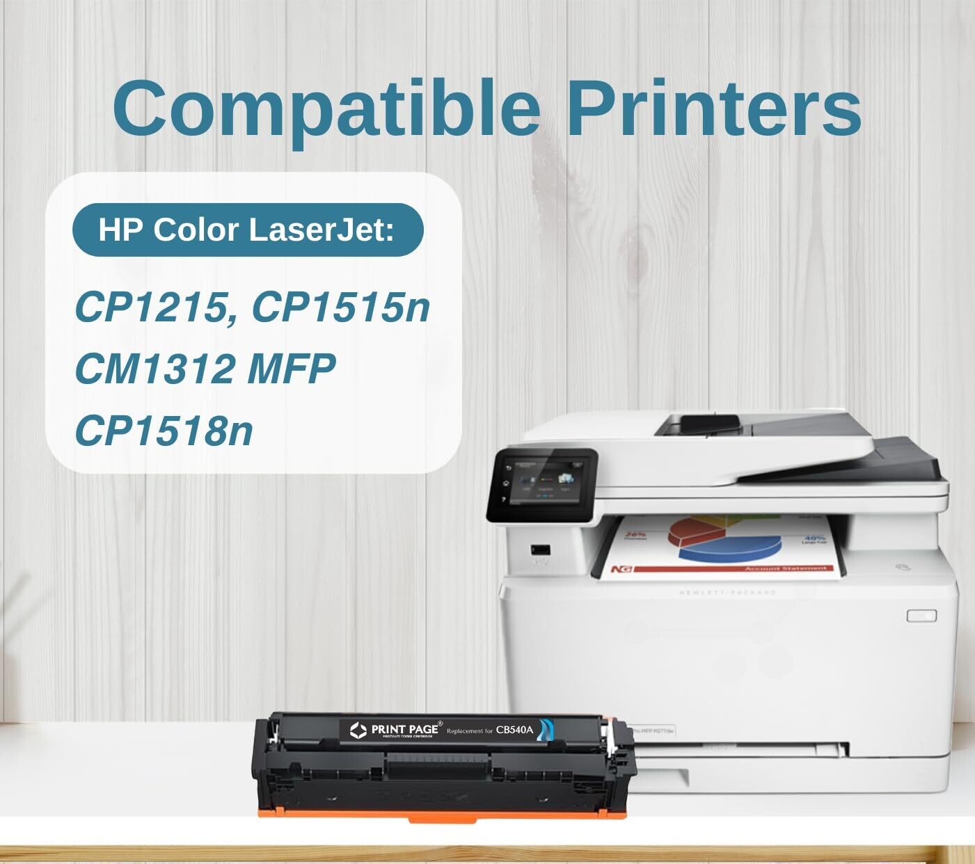 Compatible 125A Set of 4 Color Toner (HP-1312/1215/1515/1518) Compatible 125A Set of 4 Color Toner (HP-1312/1215/1515/1518)