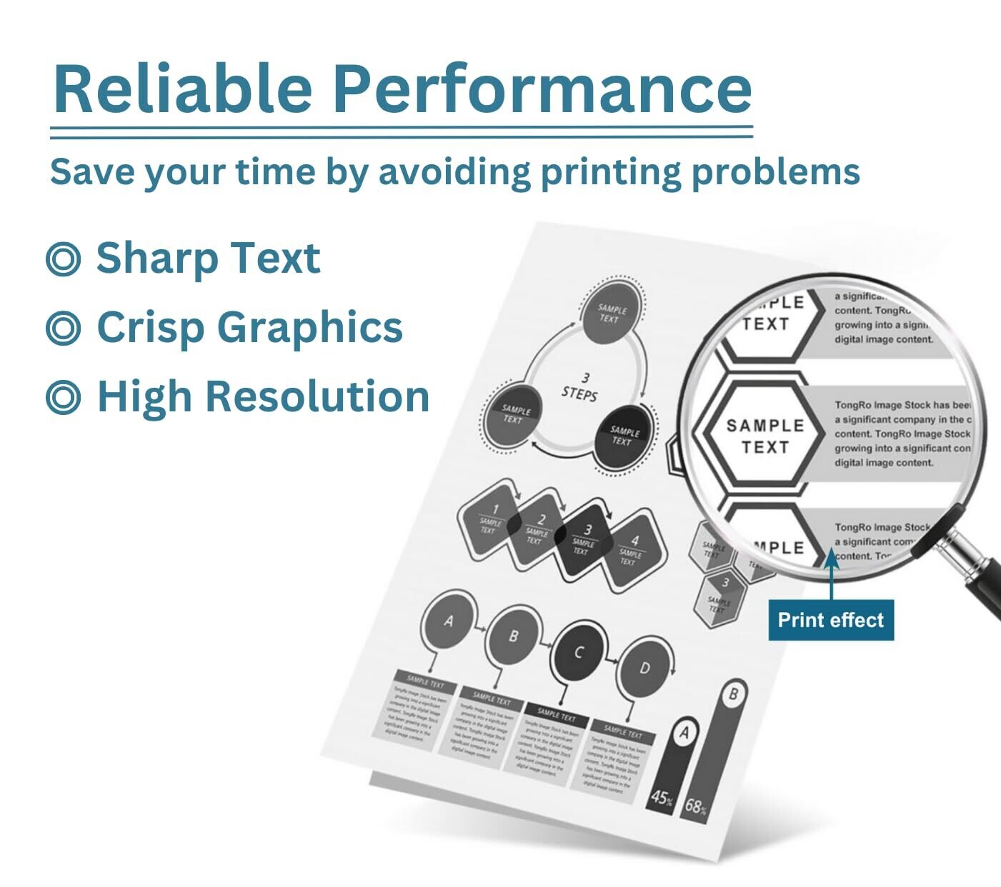 Compatible 201A Set of 4 Color Toner Cartridge (HP-M252/M277)