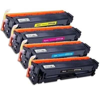 Compatible 204A Set of 4 Color Toner (HP-M154/180/181)