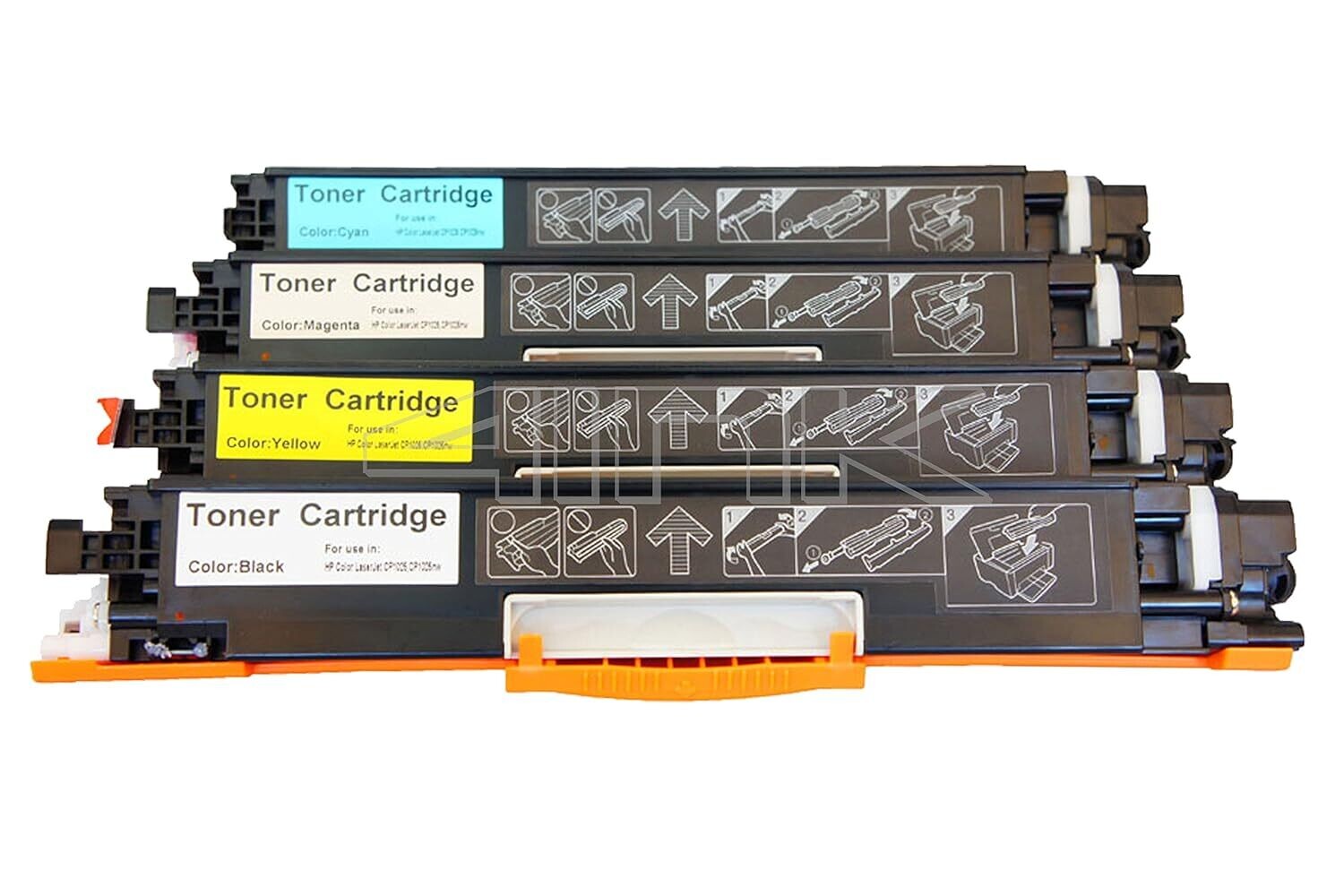 Compatible 130A Set of 4 Color Toner (HP-M176/M177)