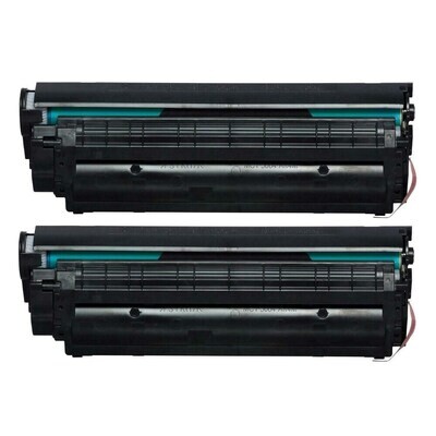Bubble Pack 12A Toner Cartridge (Pack of 2)