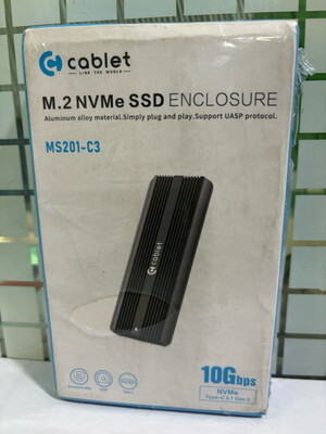 Cablet M.2 NVMe SSD Enclosure (MS201-C3)