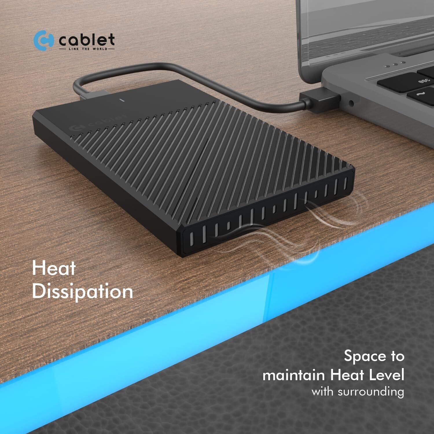 Cablet 2.5-inch Sata Hard Drive Enclosure (HD2522-U3)