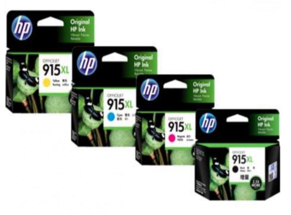 HP Officejet 915XL Ink Cartridge (Set of 4)