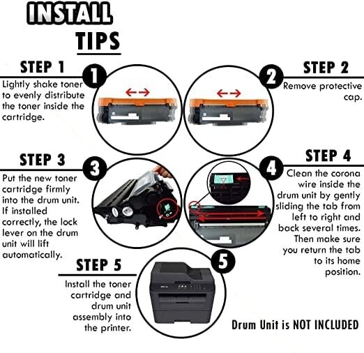 Bubble Pack Tn-2365 Toner Cartridge (Brother Printer)