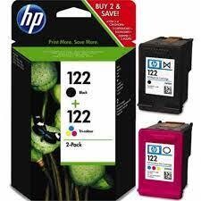 HP 122 Black + Tri-Color (Combo Pack)