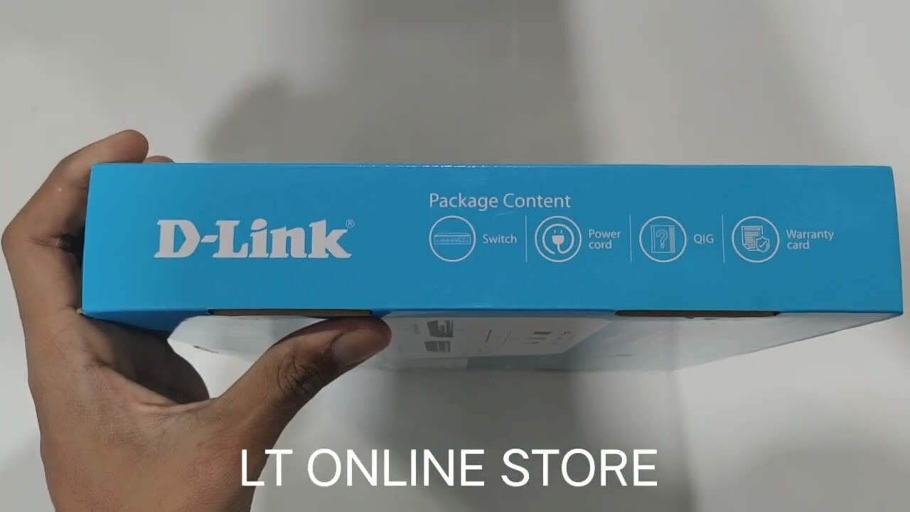 D-Link DGS-F1010P-E 120W 8+2 Port Gigabit POE Switch