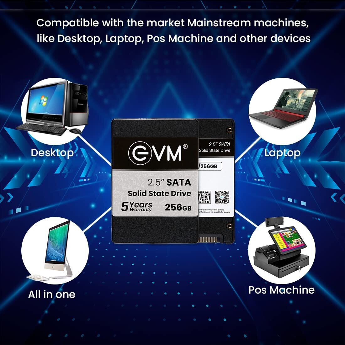 EVM 256GB SSD - 2.5 Inch SATA Solid-State Drive