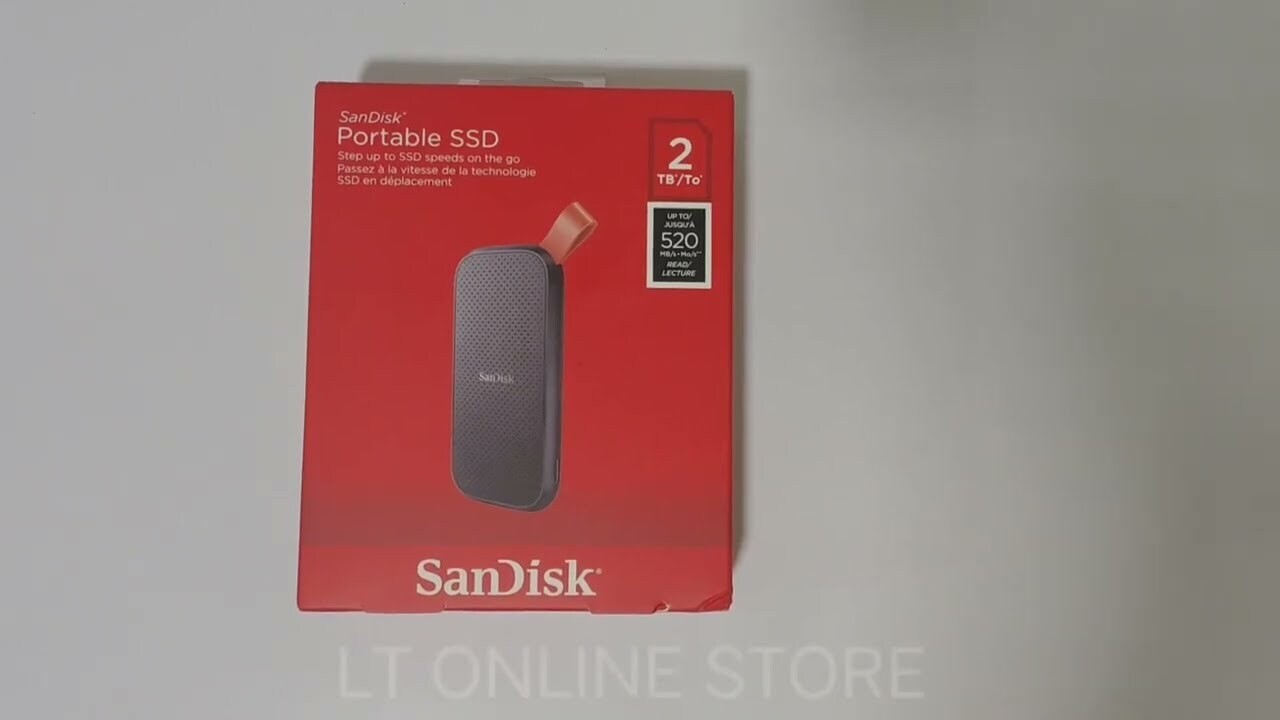 SanDisk 2TB Portable SSD, 800MB/s SanDisk 2TB Portable SSD, 800MB/s