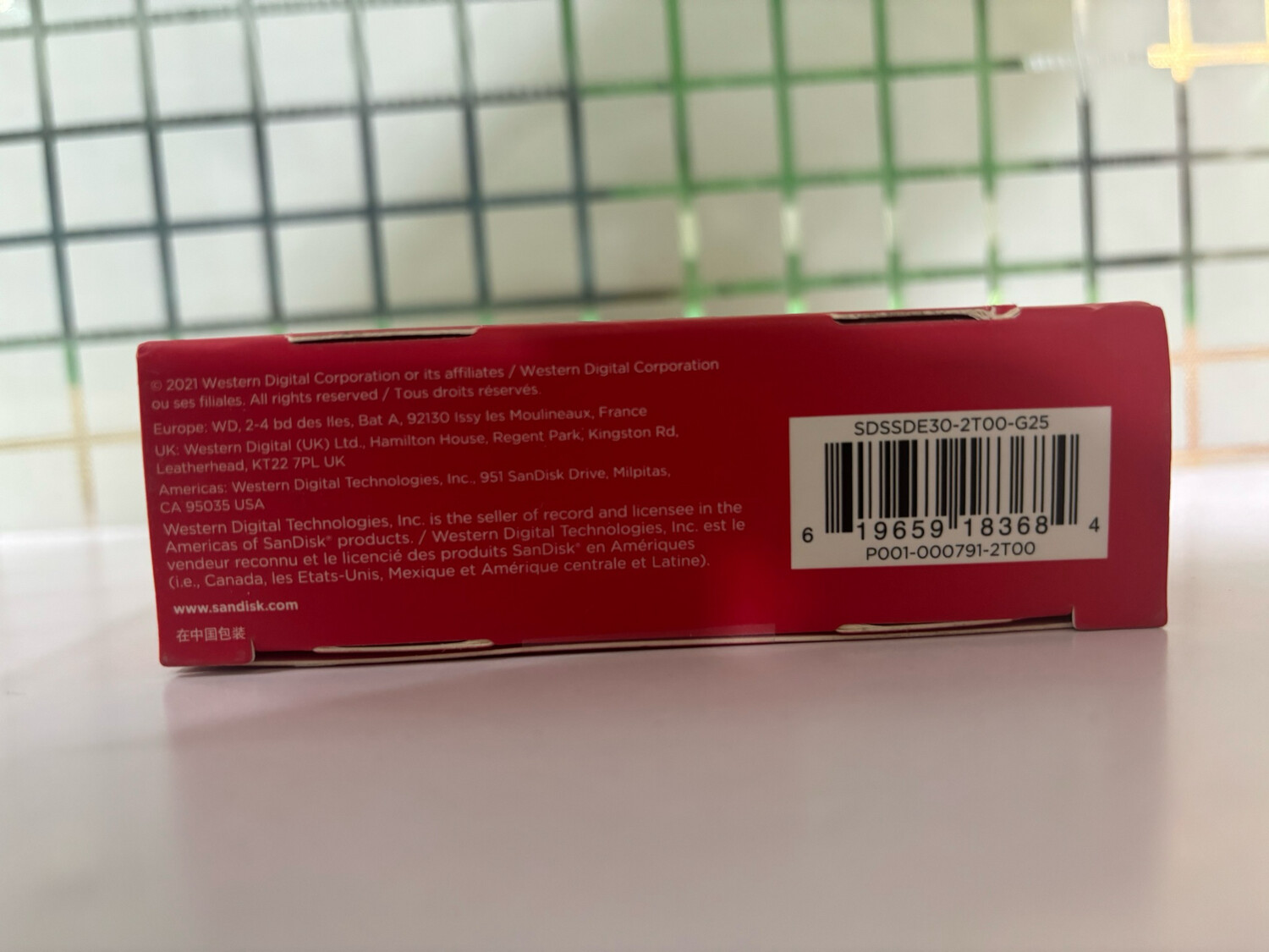 SanDisk 2TB Portable SSD, 800MB/s SanDisk 2TB Portable SSD, 800MB/s