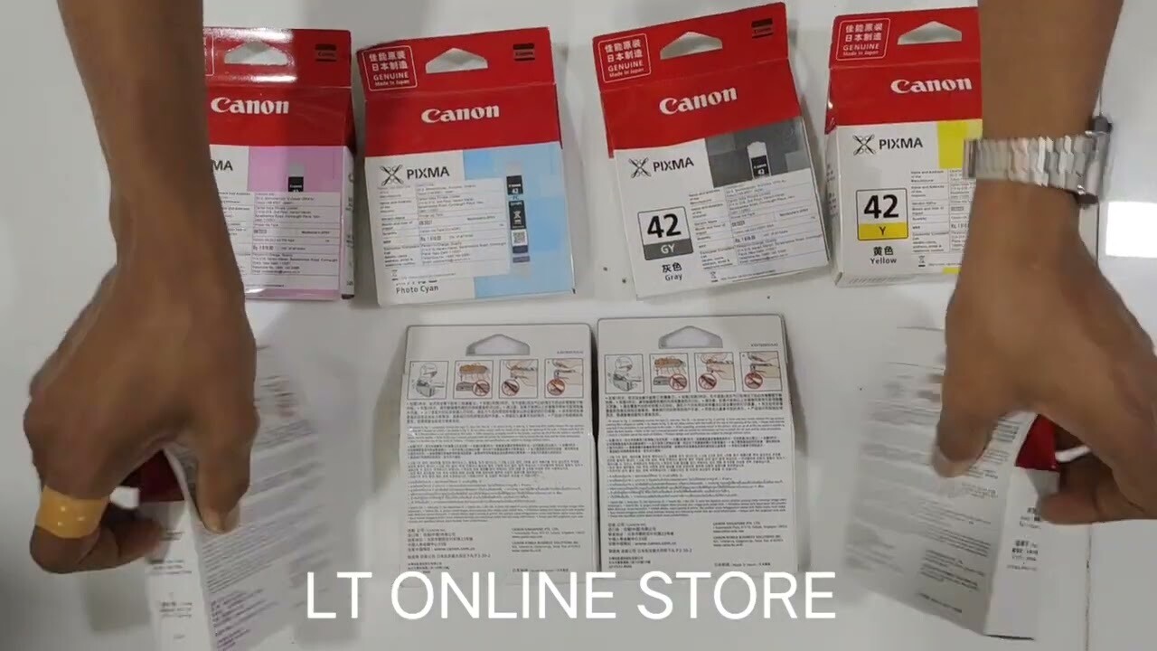 Canon Pixma CLI-42 Ink Cartridge, Pack of 8pis for Pro-100 Canon Pixma CLI-42 Ink Cartridge, Pack of 8pis for Pro-100