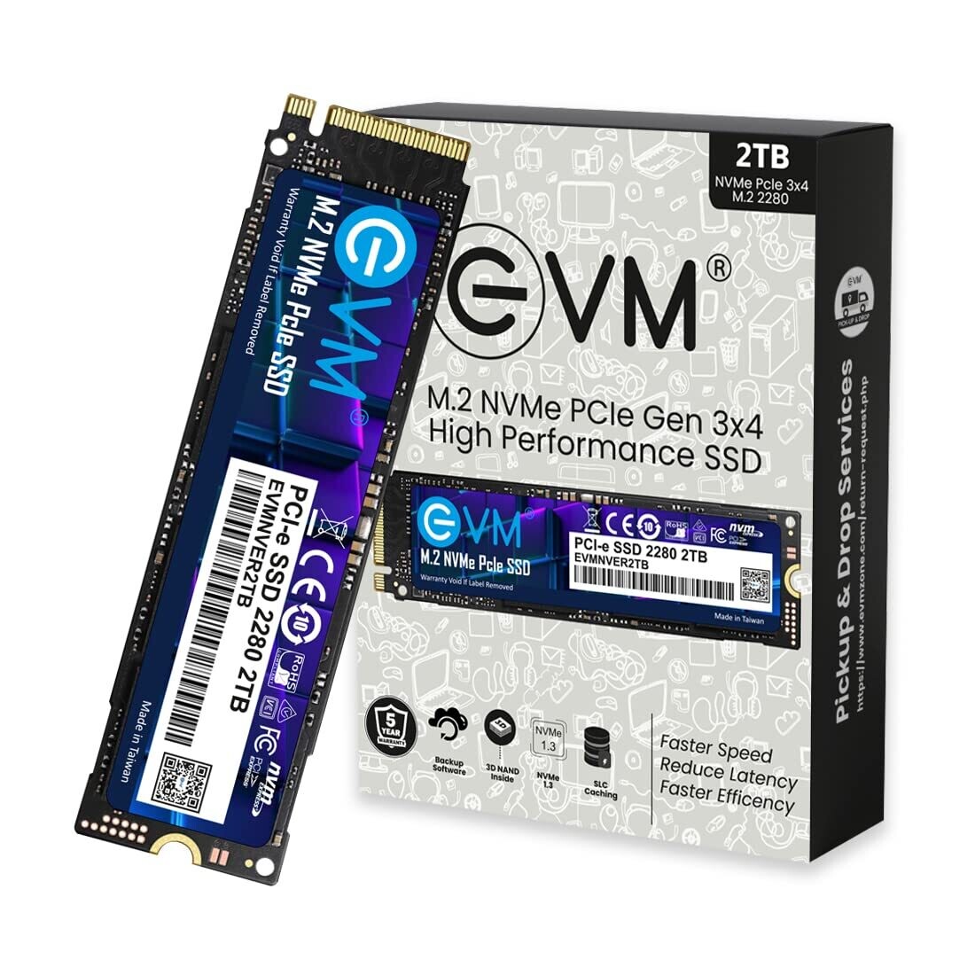 EVM 2TB Internal SSD - M.2 NVMe PCIe (2280)