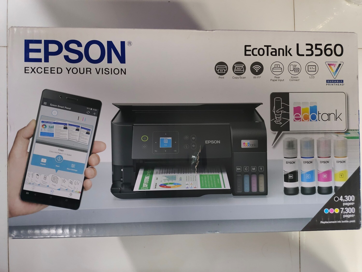 Epson EcoTank L3560 Multifunction Ink Tank Printer