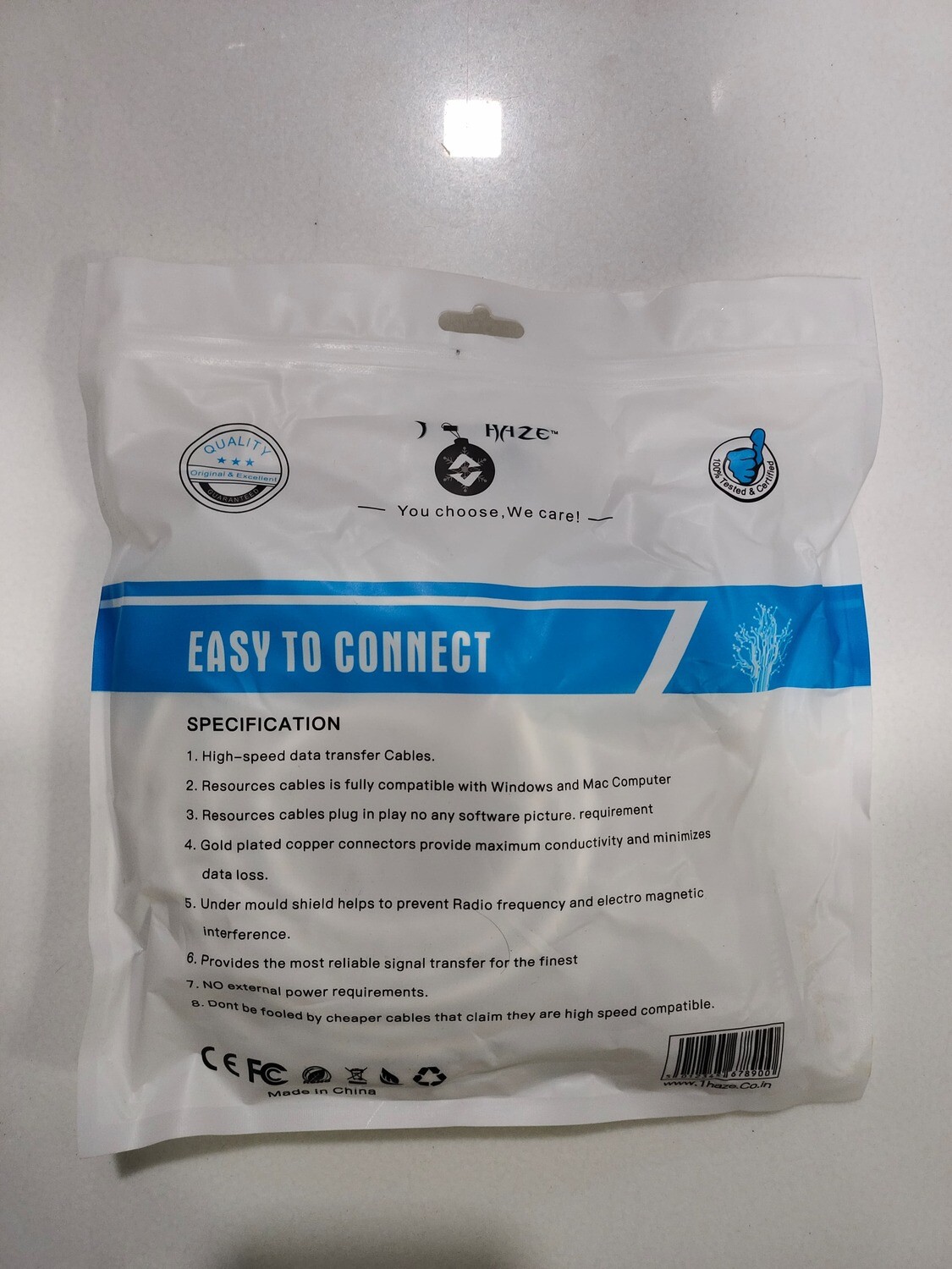 5mtr VGA male to male Cable (White) 5mtr VGA male to male Cable (White)