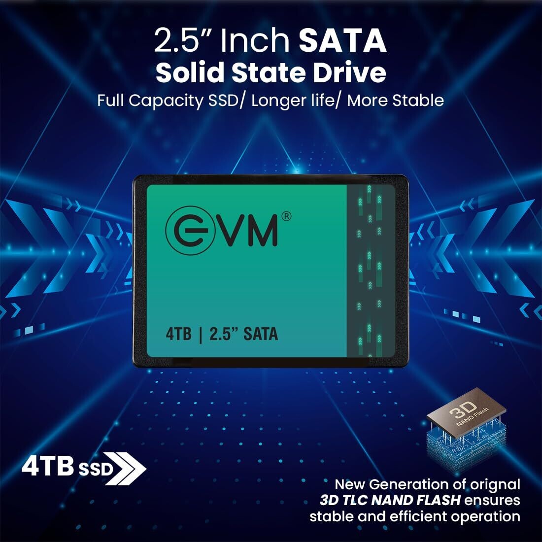 EVM 4TB SSD - 2.5 Inch SATA Solid-State Drive