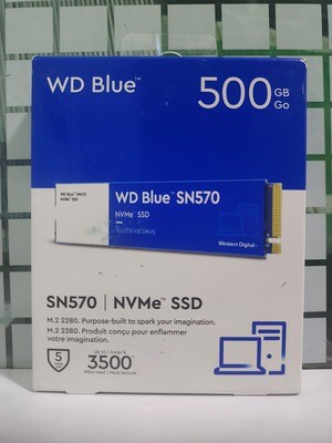 WD Blue 500GB SN570 NVMe M.2 (2280) Internal SSD