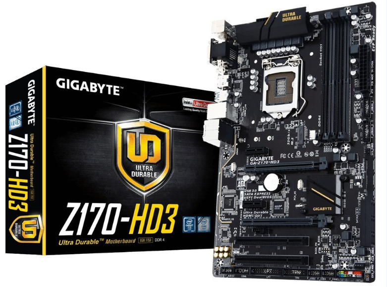 Gigabyte Z170-HD3 Motherboard