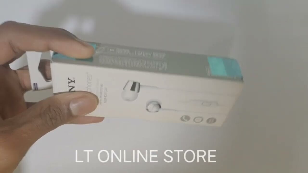 Sony MDR-EX155AP in-Ear Headphones with Mic, White Sony MDR-EX155AP in-Ear Headphones with Mic, White