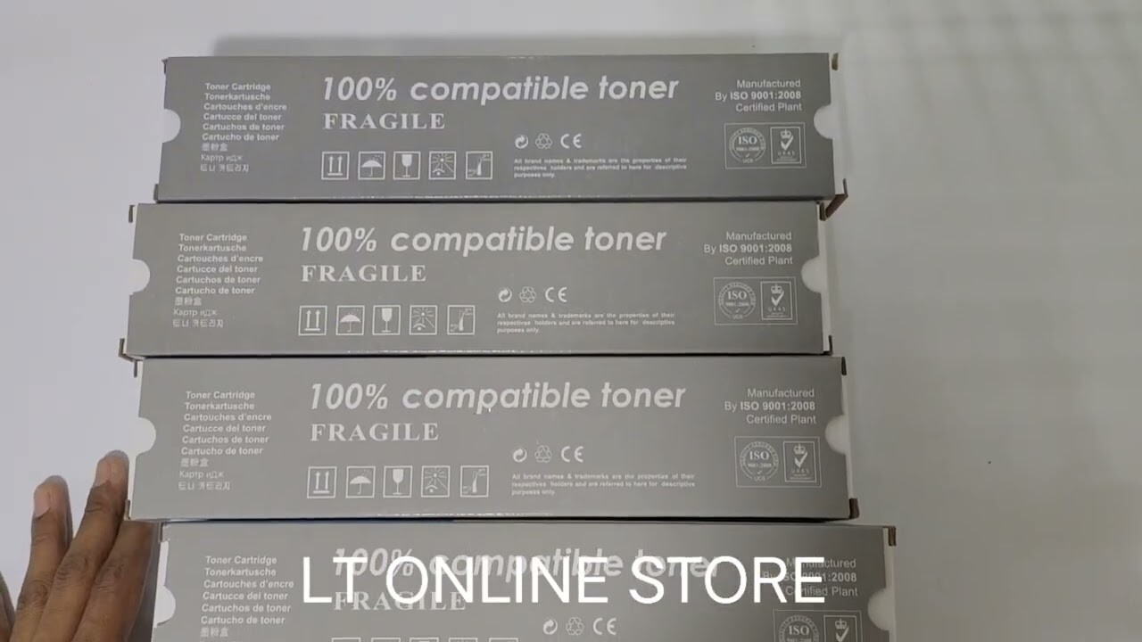 Compatible 329 Set of 4 Color Toner (Canon-LBP7010/7018/7510)
