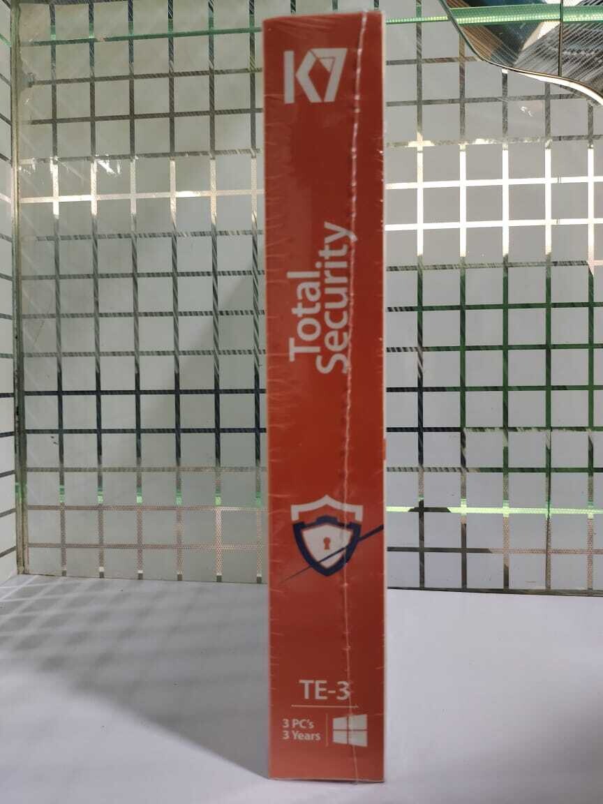 New, 3 User, 3 Year, K7 Total Security