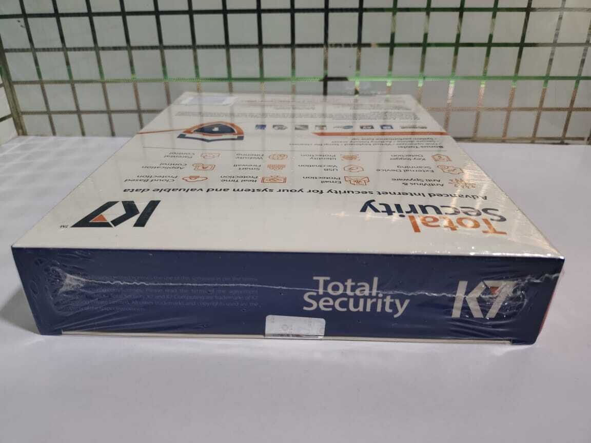 New, 3 User, 3 Year, K7 Total Security