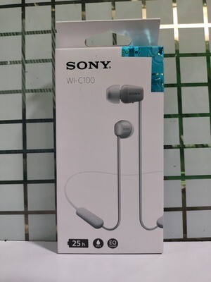 Sony WI-C100 Wireless Neckband (White)