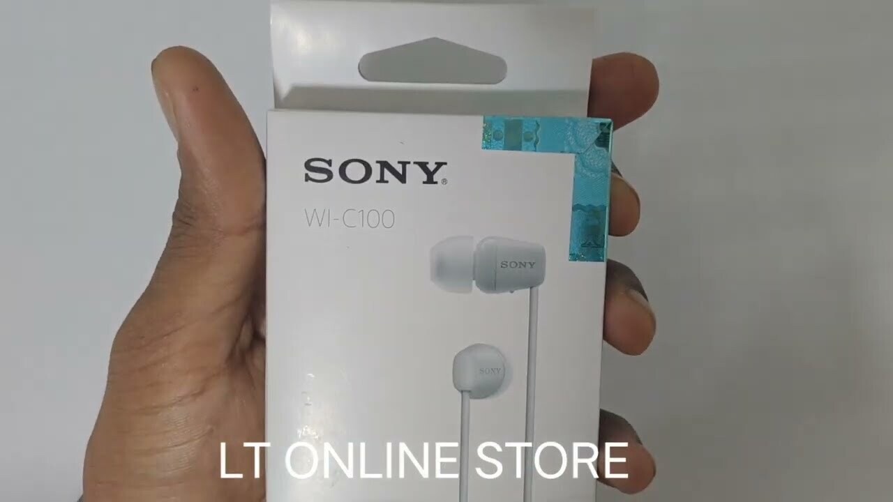 Sony WI-C100 Wireless Neckband (White)