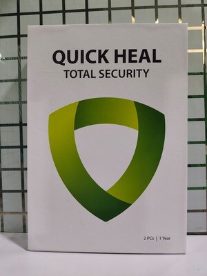 New, 2 User, 1 Year, Quick Heal Total Security