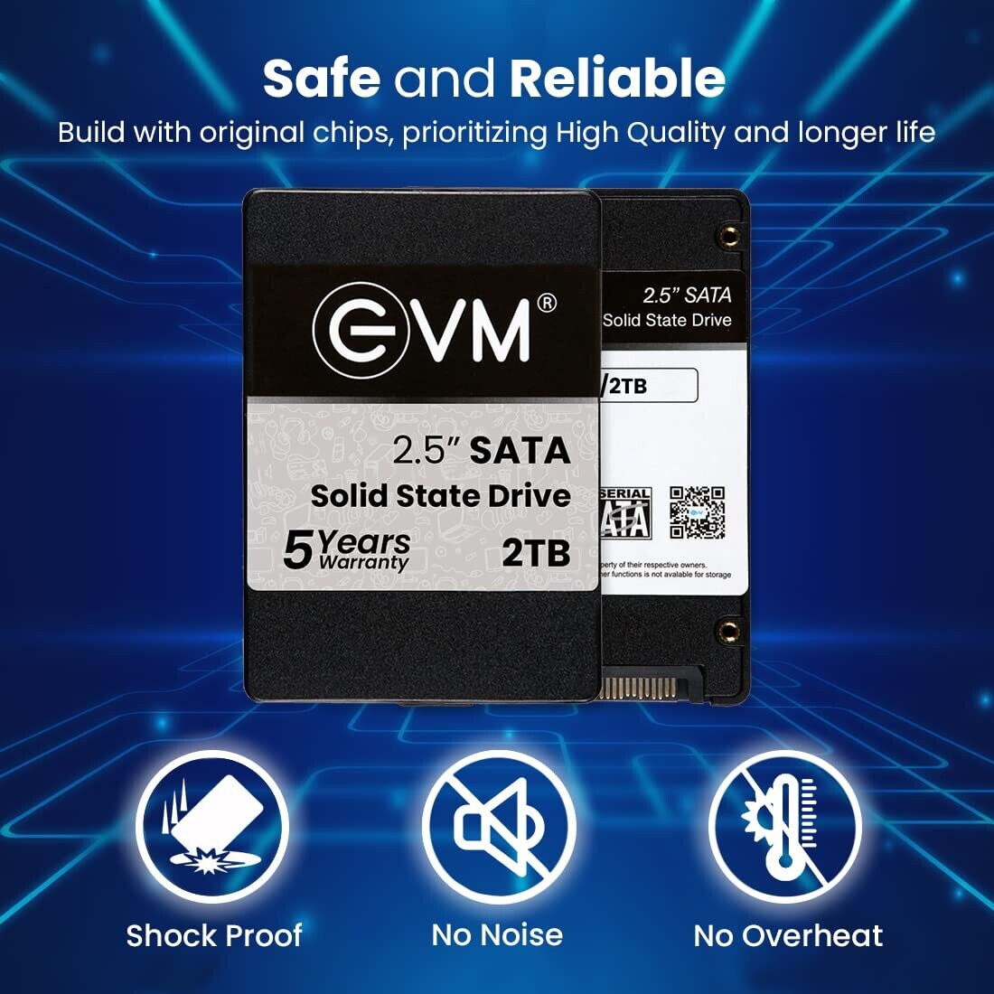 EVM 2TB SSD - 2.5 Inch SATA Solid-State Drive