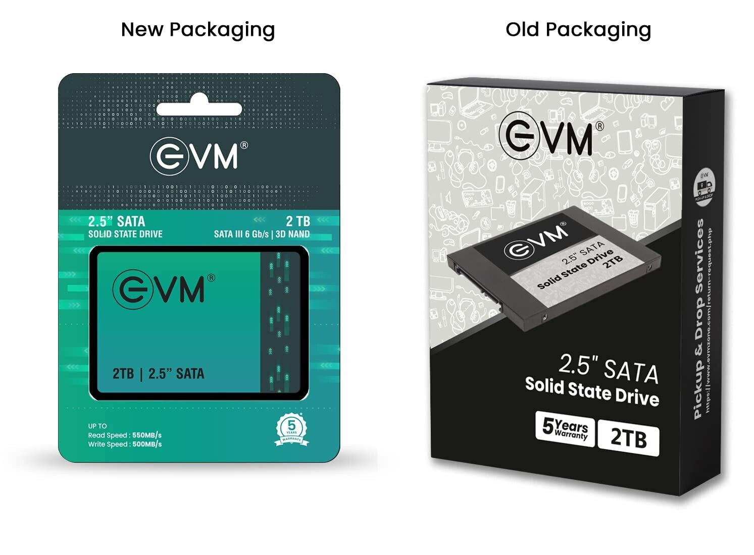 EVM 2TB SSD - 2.5 Inch SATA Solid-State Drive