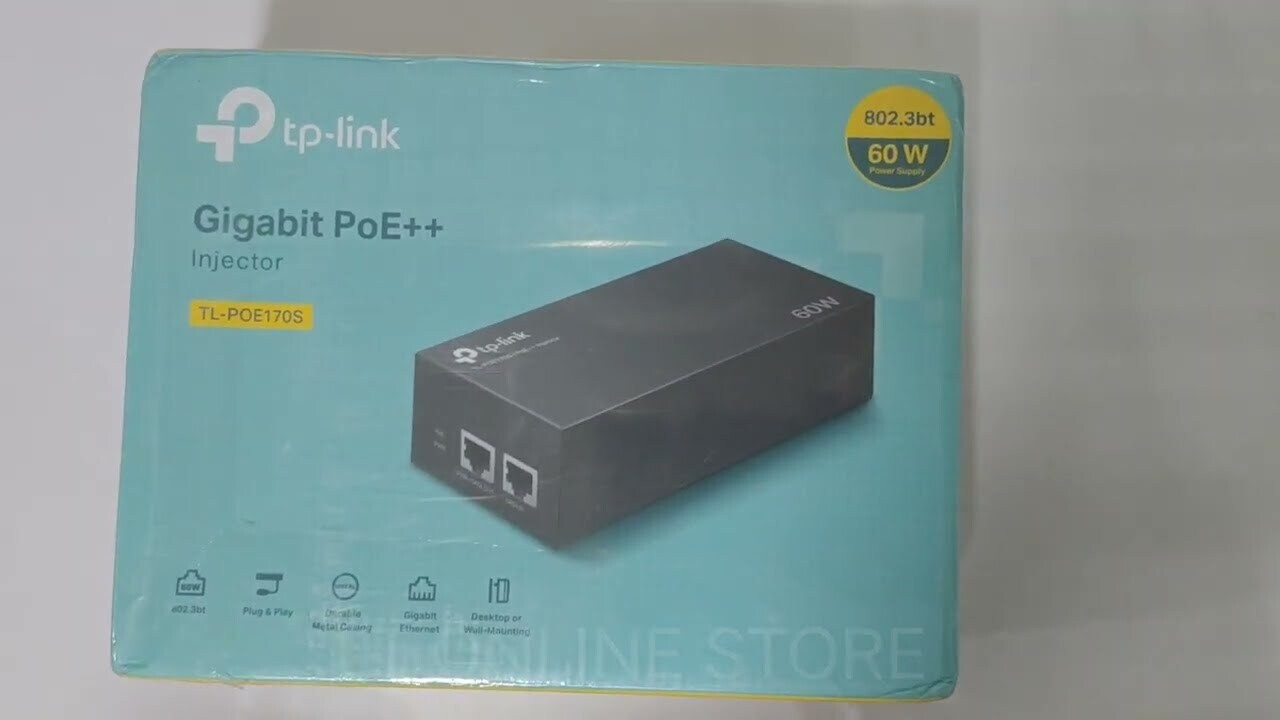 TP Link TL-POE170s PoE++ Injector