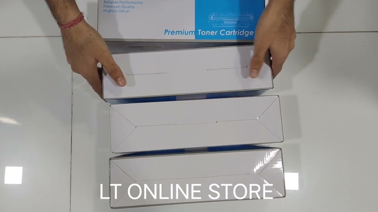 Compatible 201A Set of 4 Color Toner Cartridge (HP-M252/M277)