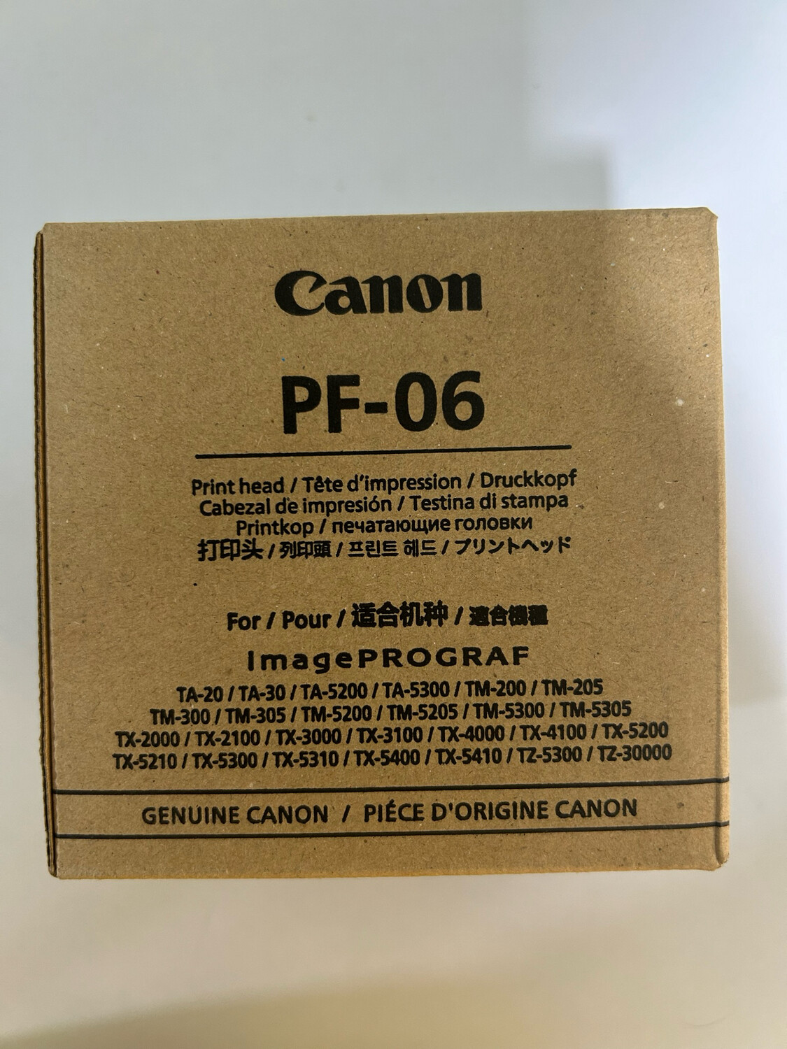 Canon PF-06 Printhead