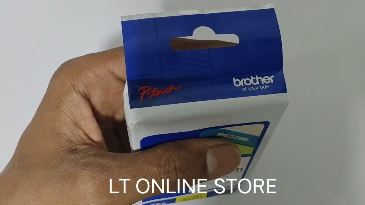 Brother TZe-251 Black on White 24mm Label Tape Brother TZe-251 Black on White 24mm Label Tape