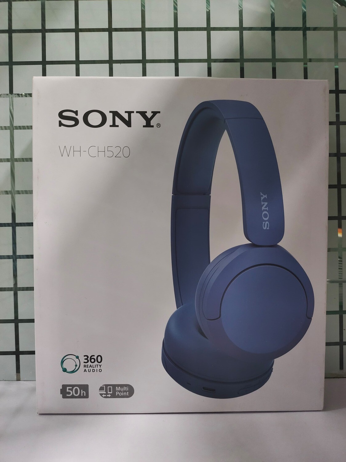 Sony WH-CH520 Wireless Headphone, Blue Sony WH-CH520 Wireless Headphone, Blue