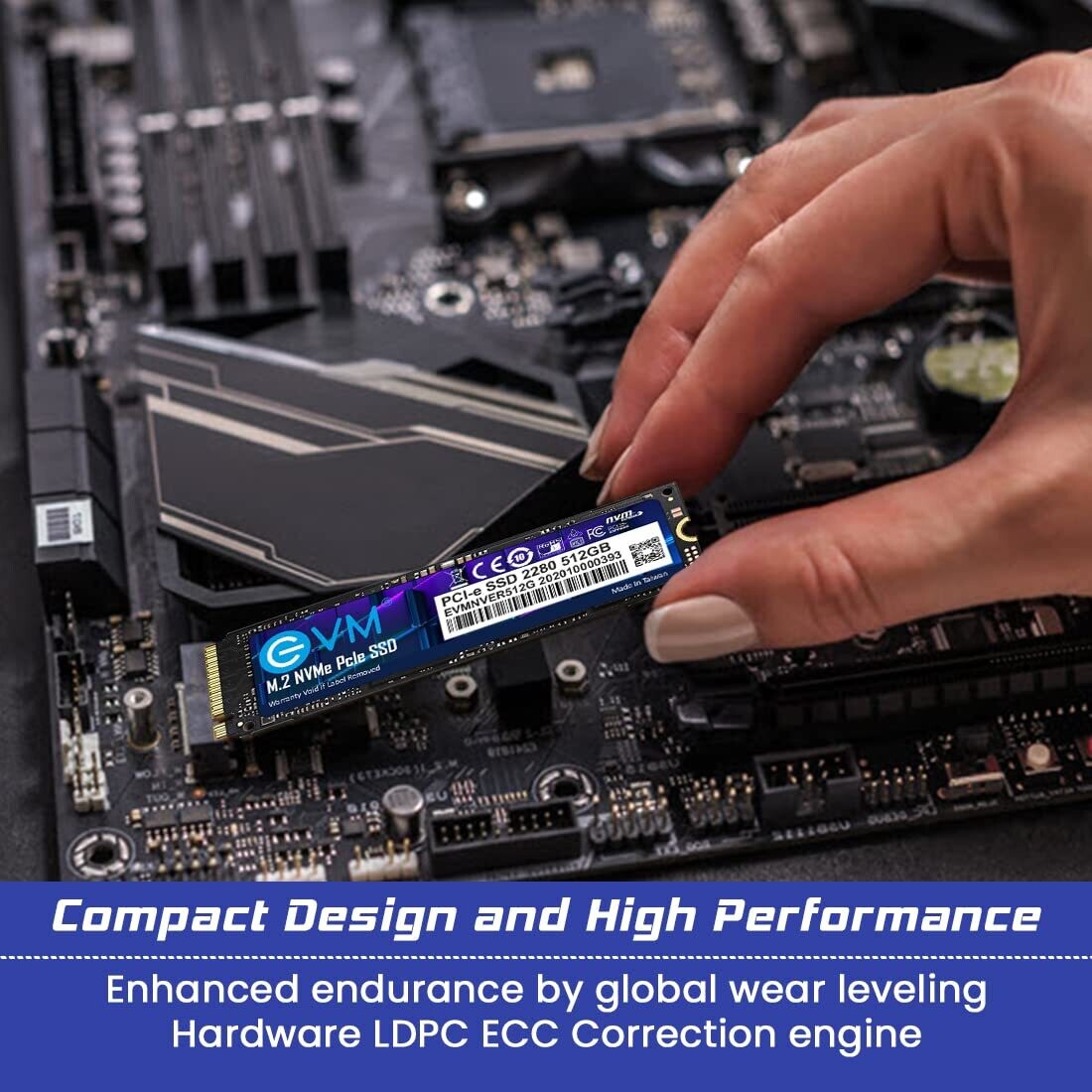 EVM 512GB Internal SSD - M.2 NVMe PCIe (2280)