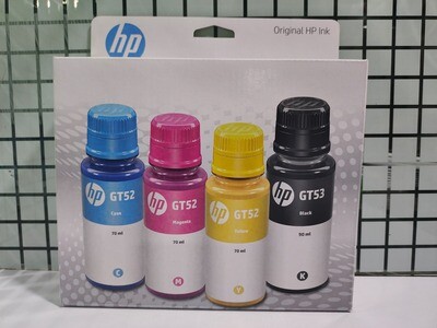 HP GT52, 53 Set of 4 bottle (GT5810, 5811, 5820, 5821)