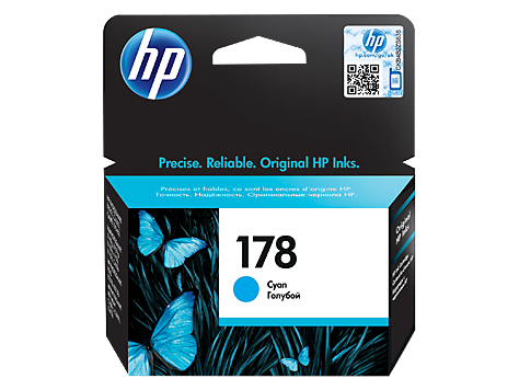 HP 178 Cyan Ink Cartridge