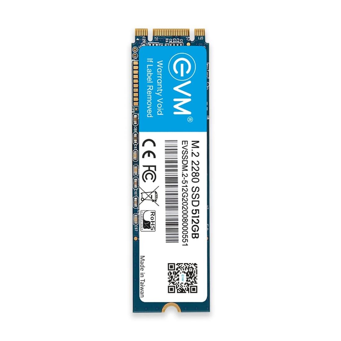 EVM M.2 (2280) 512GB SSD - Fast Performaning SATA Internal SSD EVM M.2 (2280) 512GB SSD - Fast Performaning SATA Internal SSD