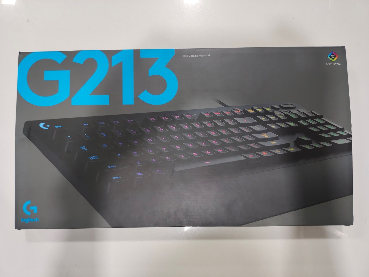 Logitech G213 Gaming Keyboard with Dedicated Media Controls