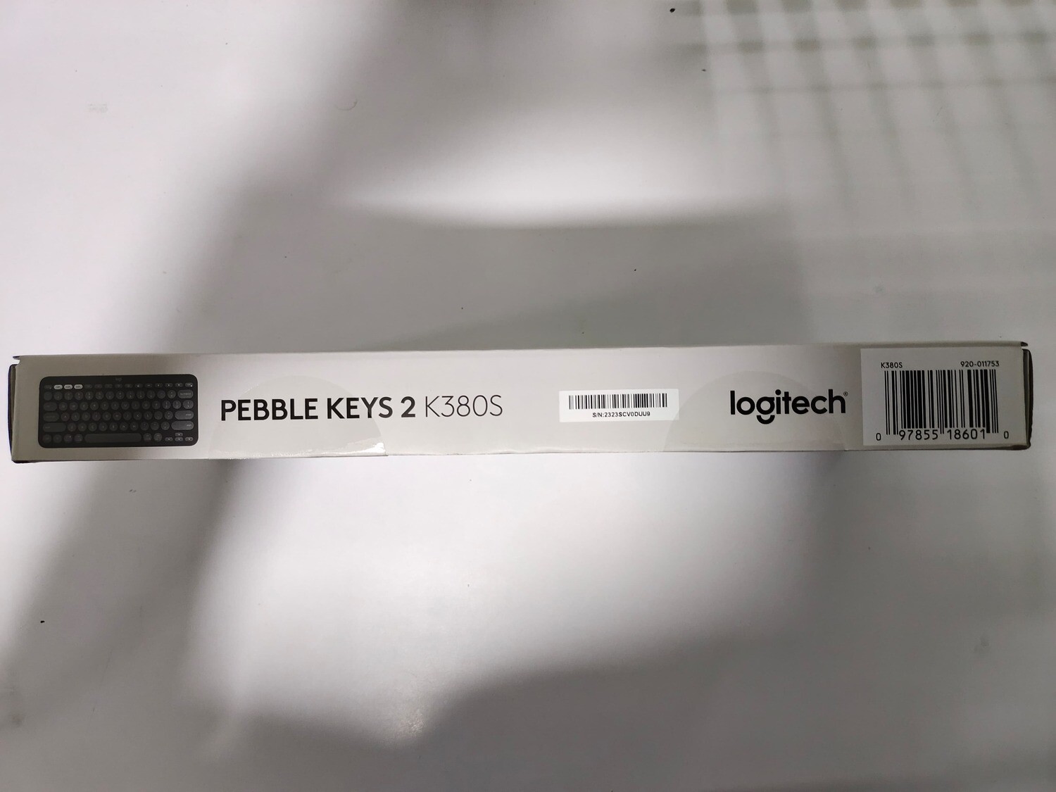 Logitech Pebble Keys 2 K380s Tonal Graphite Logitech Pebble Keys 2 K380s Tonal Graphite