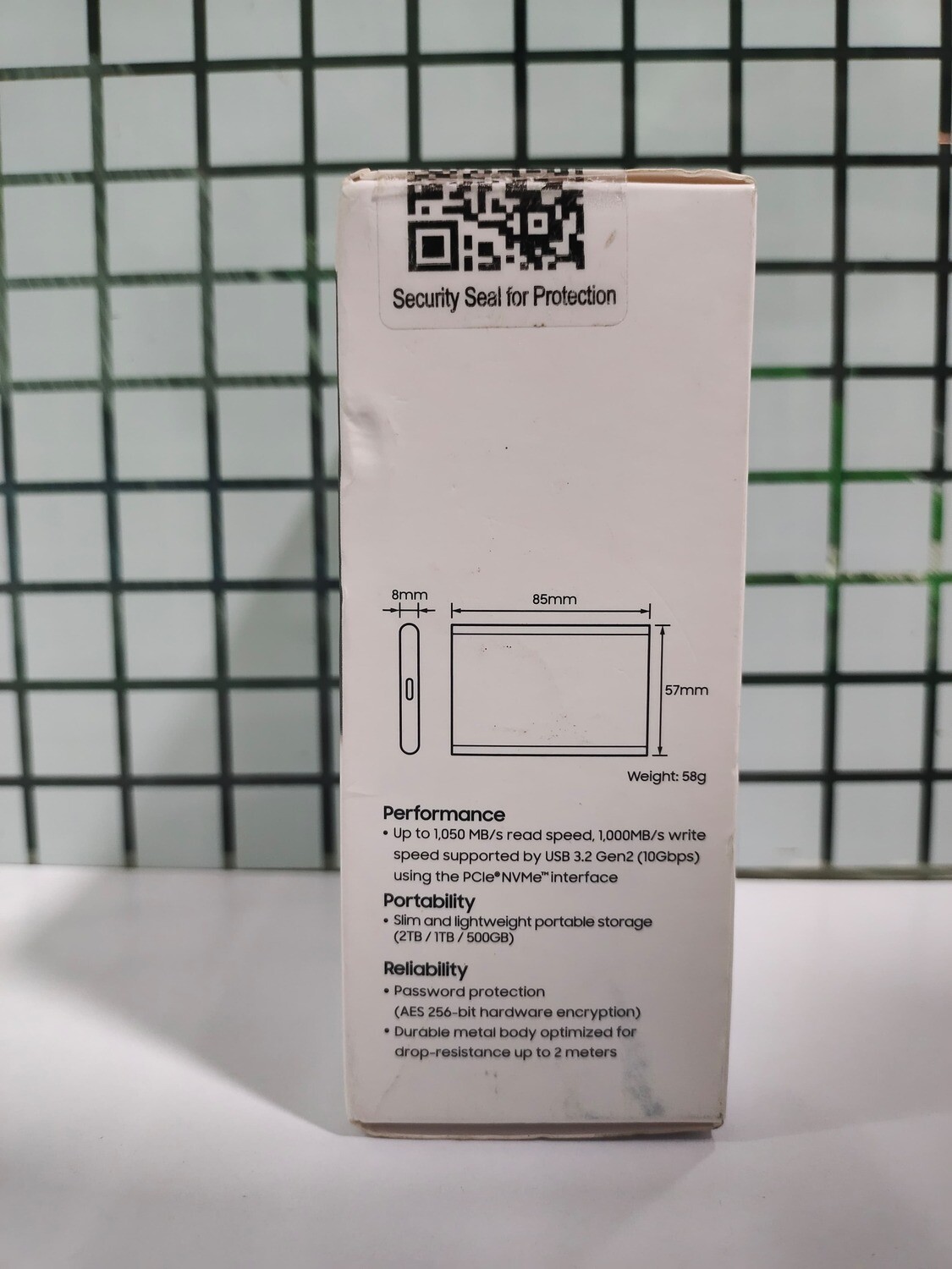 Samsung T7 1TB Up to 1,050MB/s Portable SSD Samsung T7 1TB Up to 1,050MB/s Portable SSD