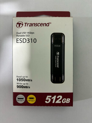 Transcend 512GB Portable SSD (ESD310)