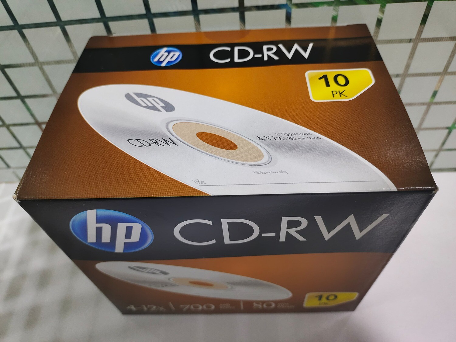 HP CD-RW 700MB 12x Speed Jewel Case CD Rewritable (Pack of 10) HP CD-RW 700MB 12x Speed Jewel Case CD Rewritable (Pack of 10)