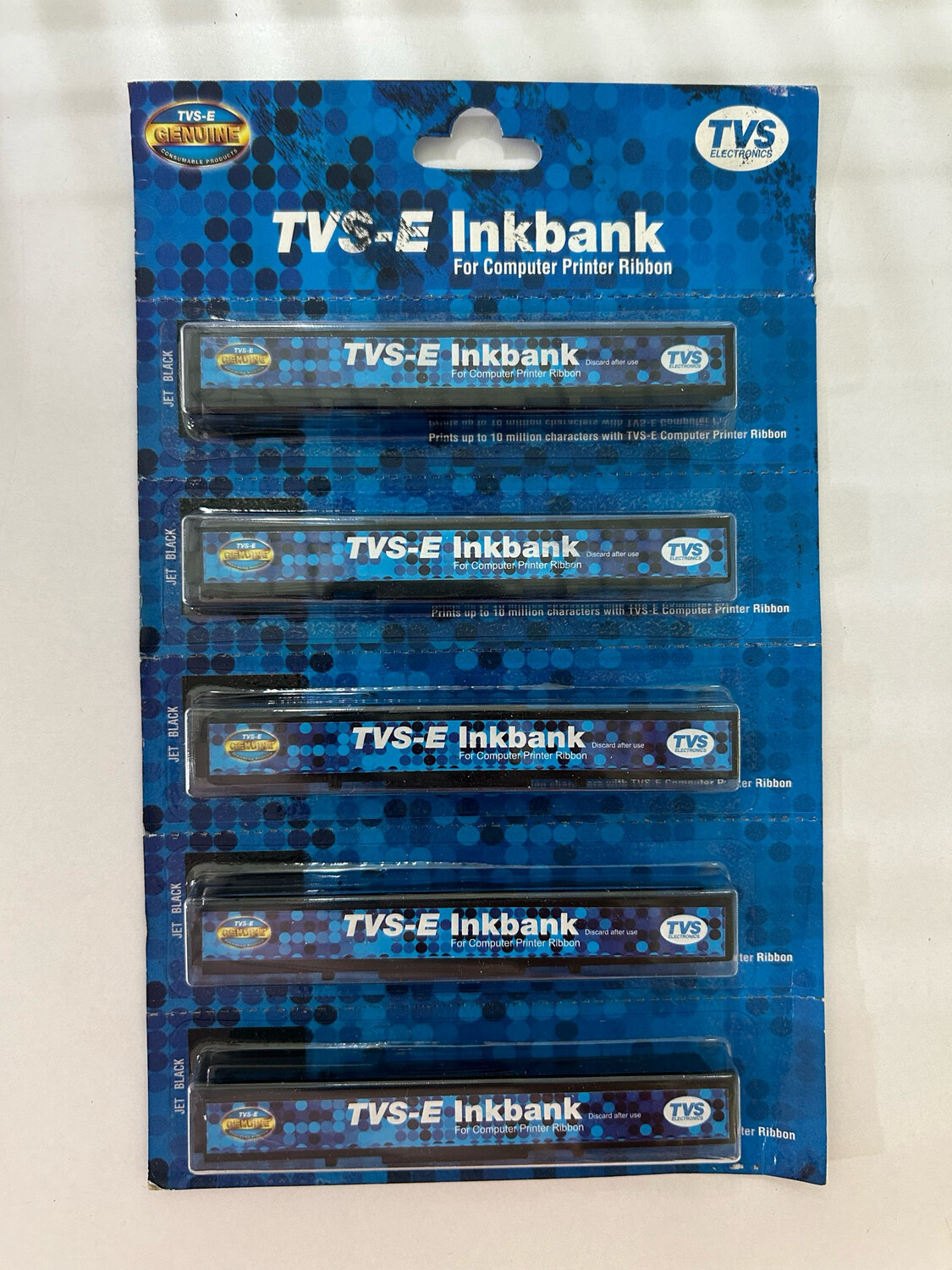 TVS-E ink Bank Ribbon (Pack of 5)