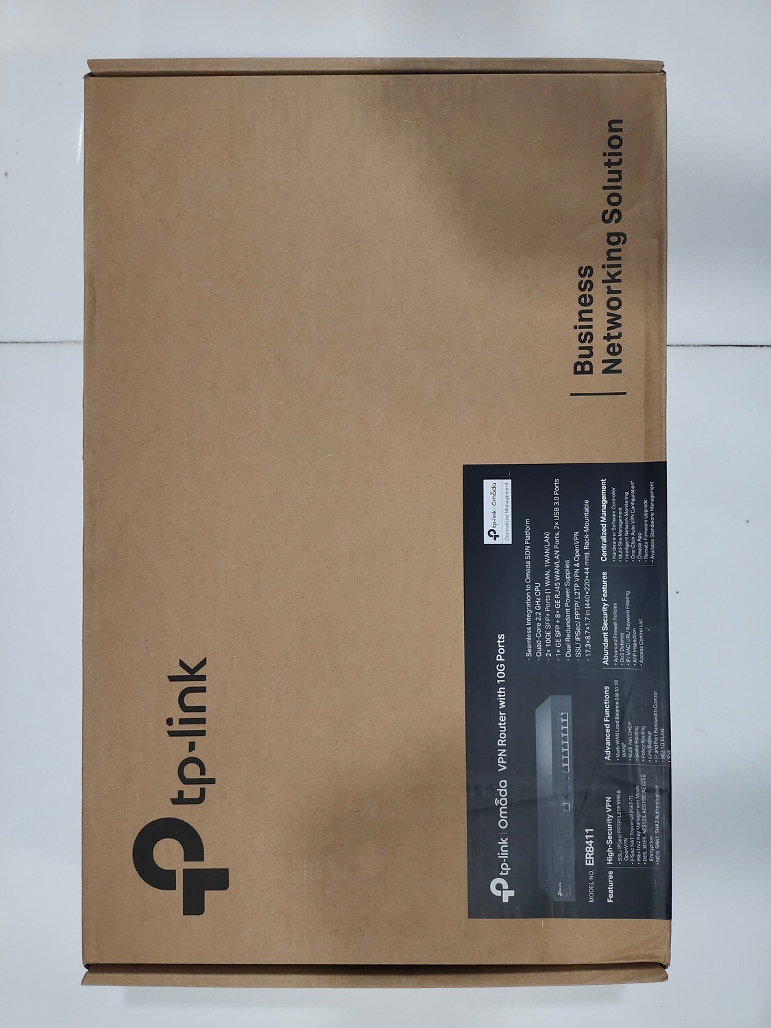 TP-Link ER8411 Omada VPN Router with 10G Ports