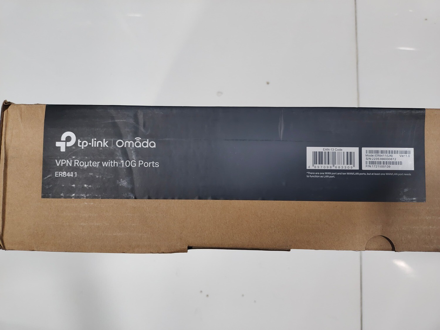 TP-Link ER8411 Omada VPN Router with 10G Ports