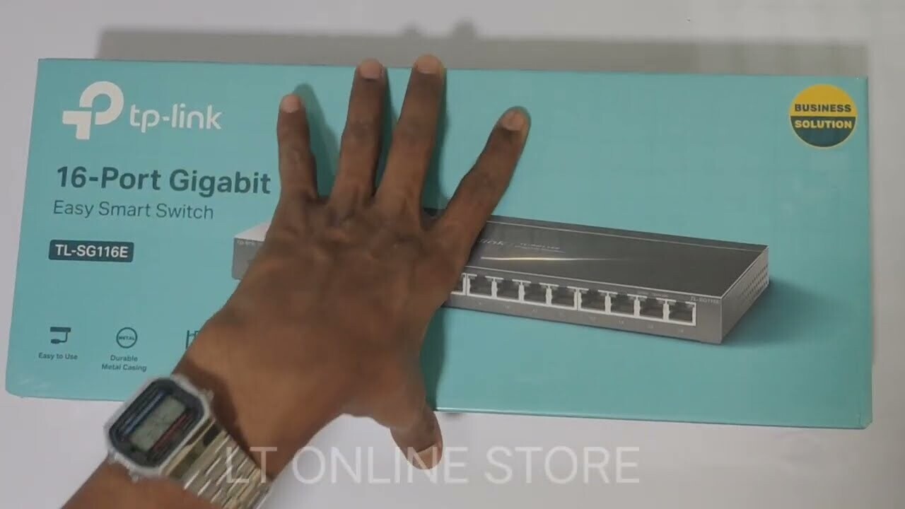 TP Link TL-SG116-E 16-Port Gigabit Easy Smart Switch