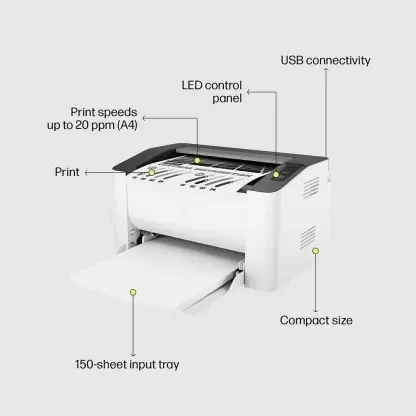 HP 1008W Single Function WiFi Laser Printer
