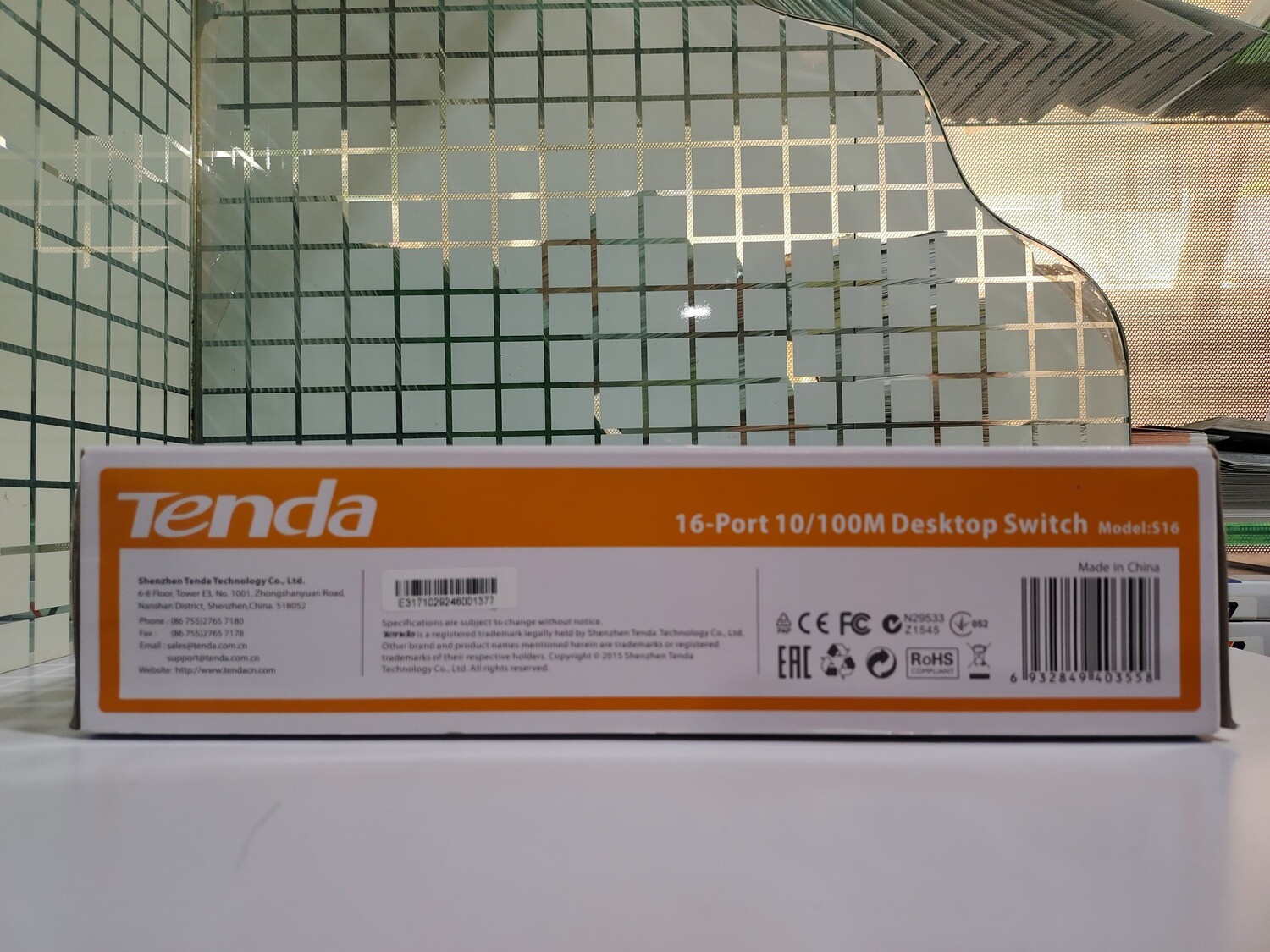 Tenda 16-Port Mini Ethernet Switch, TE-S16, 10/100Mbps Tenda 16-Port Mini Ethernet Switch, TE-S16, 10/100Mbps